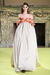 Vestido con falda recta con frunce otoño/ invierno 2020 de Vera Wang