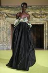 Vestido con falda recta con frunce otoño/ invierno 2020 de Vera Wang
