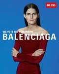Vestido burdeos de terciopelo de la colección primavera/verano 2020 de Balenciaga
