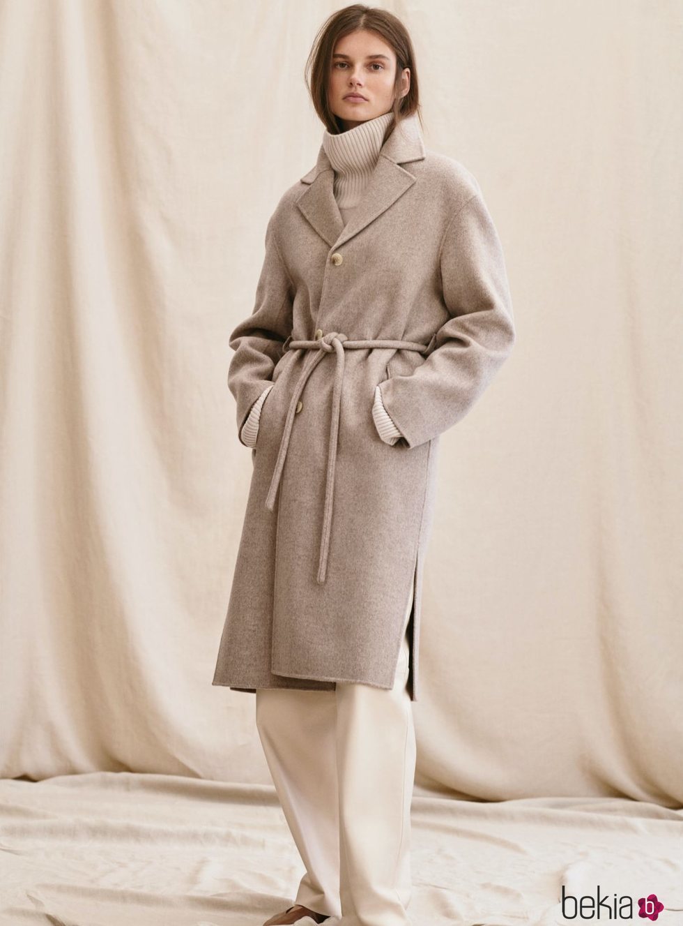 Abrigo cruzado de la colección 'Premium Quality' de H&M