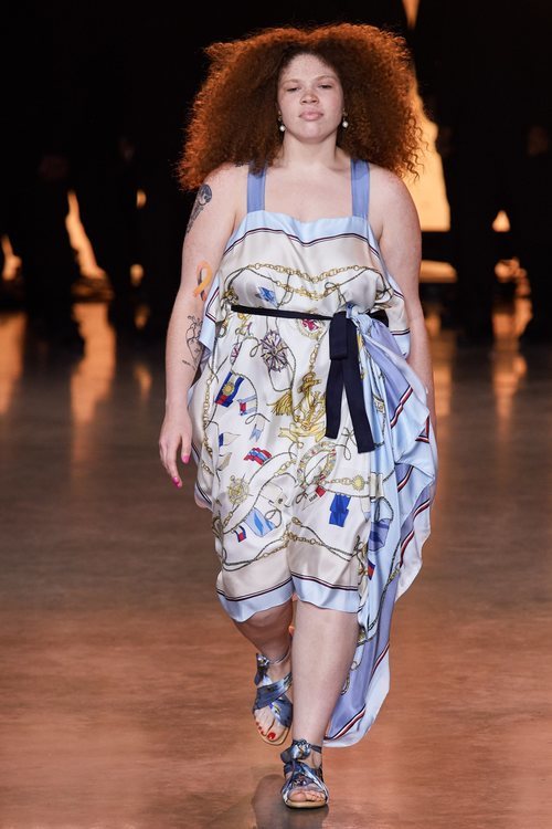 Vestido de seda primavera/ verano 2020 Tommy Hilfiger
