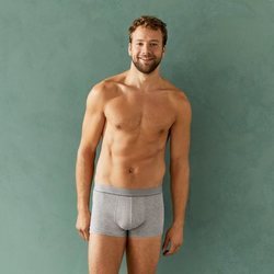 Boxer gris para hombres de la colección de Lidl creada a base de algas marinas