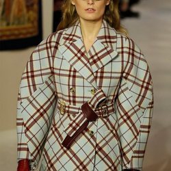 Abrigo de cuadros otoño/ invierno 2020-2021 Lanvin