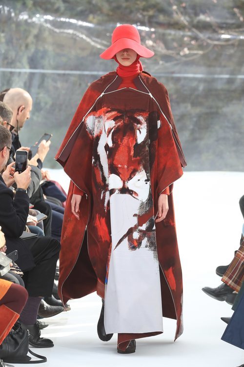 Vestido con estampado otoño/ invierno 2020-2021 de Kenzo