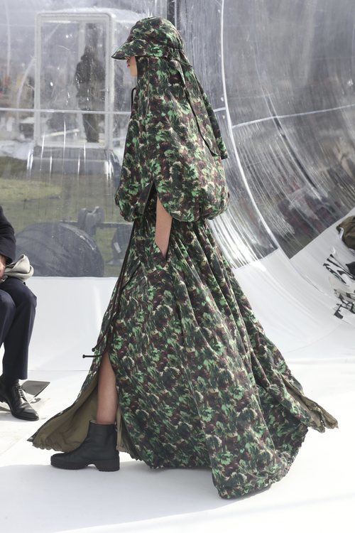 Vestido con estampado floral otoño/ invierno 2020-2021 de Kenzo