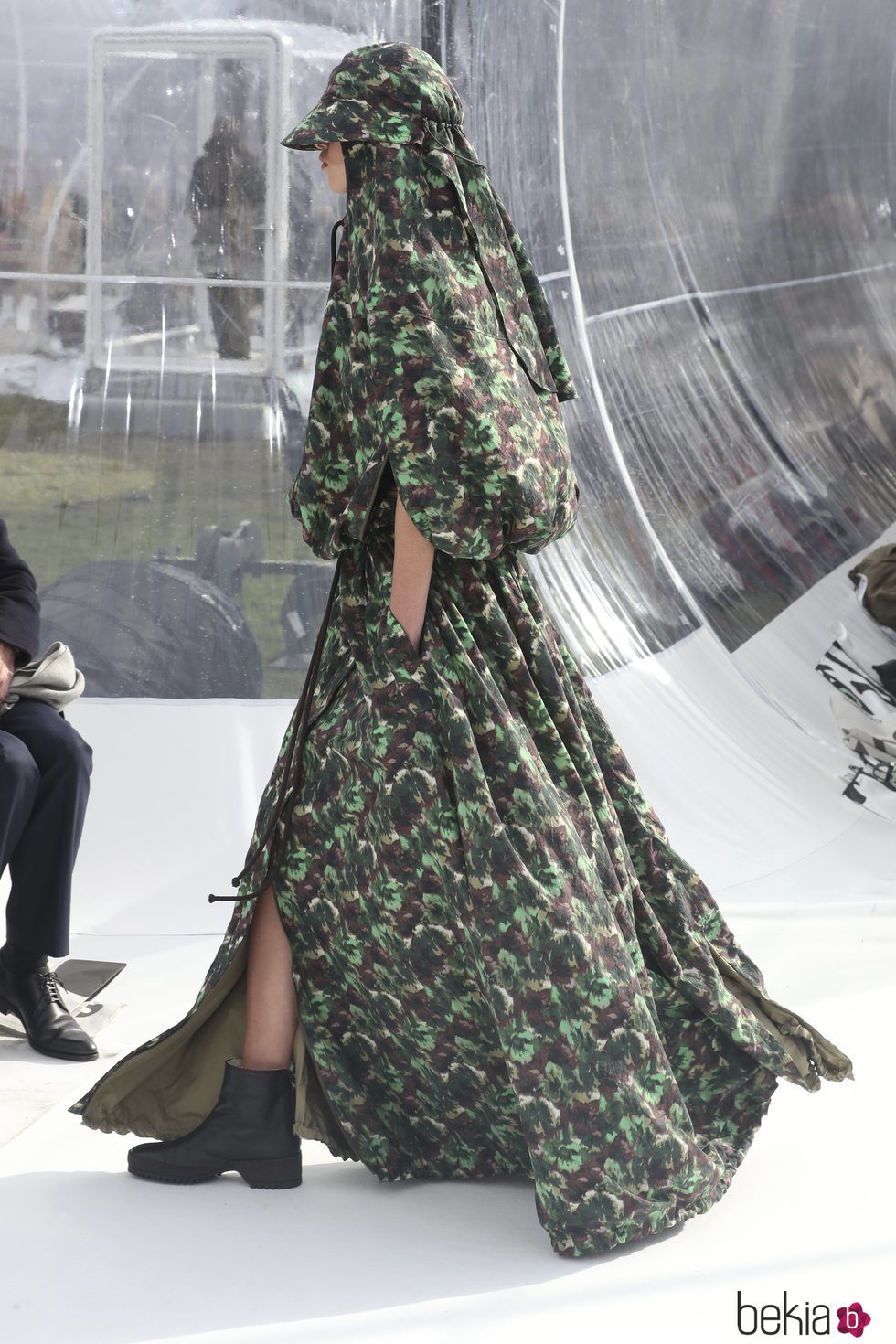 Vestido con estampado floral otoño/ invierno 2020-2021 de Kenzo
