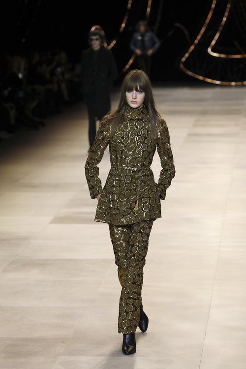 Conjunto estampado otoño/ invierno 2020-2021 de Celine