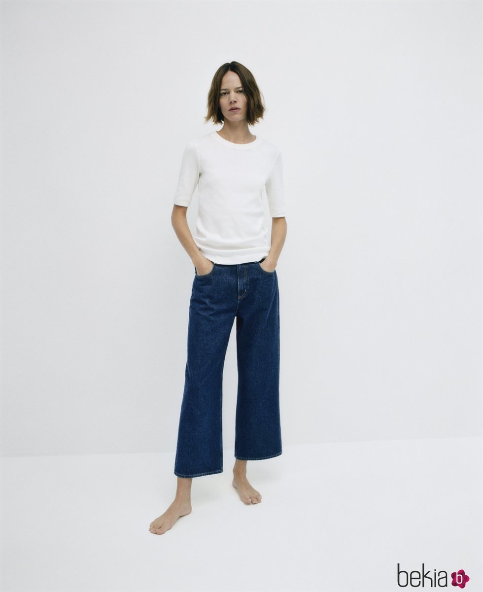 Pantalón de algodón orgánico de la colección 'Denim by COS'