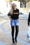 Heidi Klum disfruta de un día en Los Ángeles