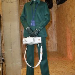 Bella Hadid en el desfile otoño/invierno 2020-2021 de Lacoste