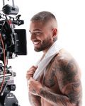 Maluma durante el rodaje del anuncio de la colección primavera/verano 2020 de Calvin Klein