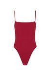 Bañador line onepice en color rojo de Ônne Swimwear