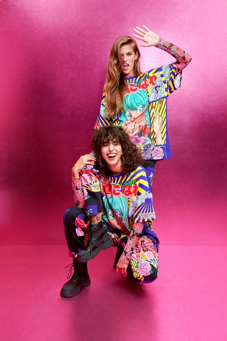 Total look de la colección de María Escoté para Desigual