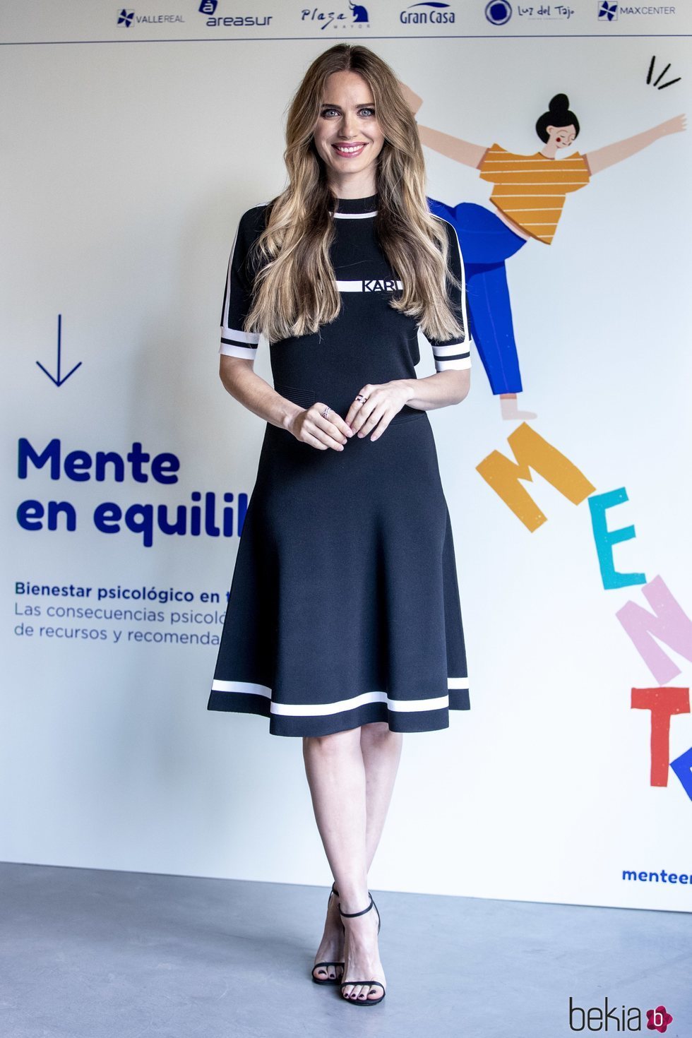 Vanesa Romero con un vestido de inspiración tenista