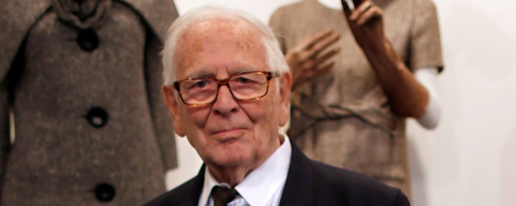 El diseñador Pierre Cardin