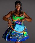 Precious Lee protagonizando la campaña primavera/verano 2021 de Versace