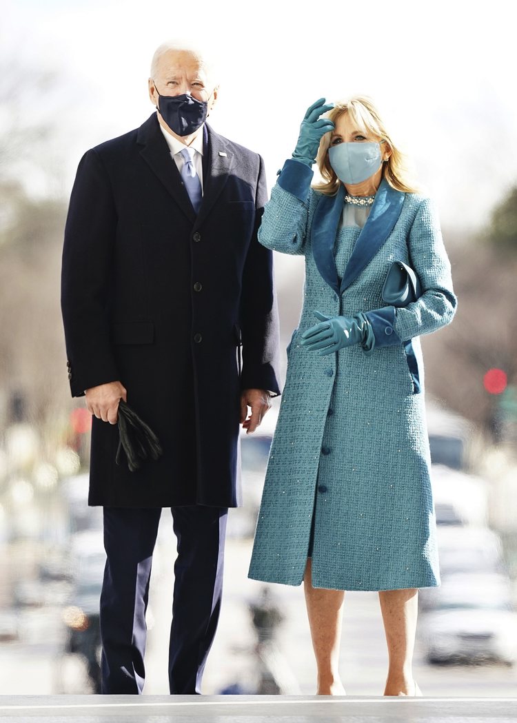 Jill Biden vestida de Markarian en la toma de posesión de Joe Biden
