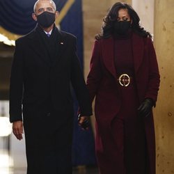 Michelle Obama vestida de Sergio Hudson en la toma de posesión de Joe Biden