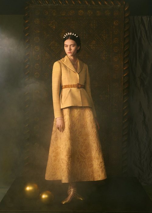 Look 10 de la colección Alta Costura primavera/verano 2021 de Dior