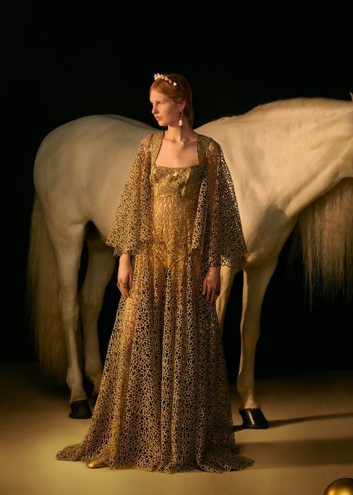 Look 32 de la colección Alta Costura primavera/verano 2021 de Dior