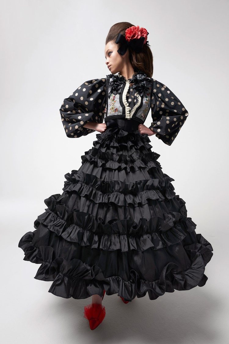 Look 11 de la colección Alta Costura primavera/verano 2021 de Giambattista Valli