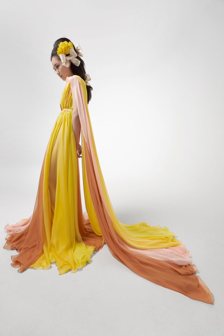 Look 17 de la colección Alta Costura primavera/verano 2021 de Giambattista Valli