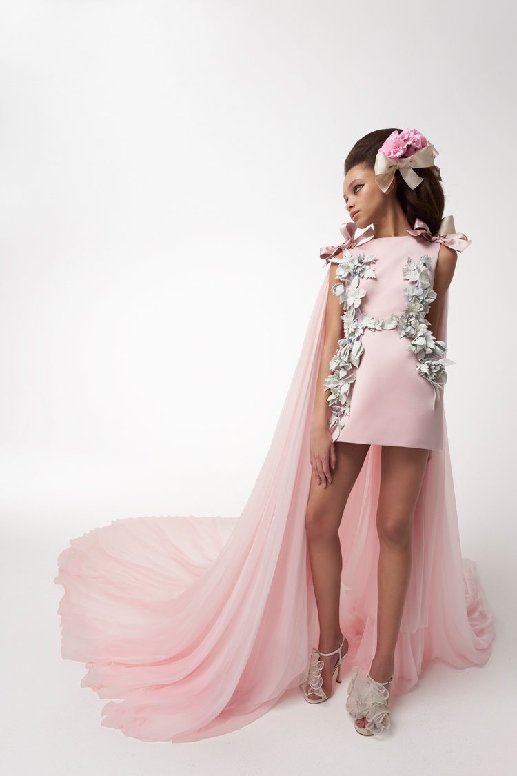Look 20 de la colección Alta Costura primavera/verano 2021 de Giambattista Valli