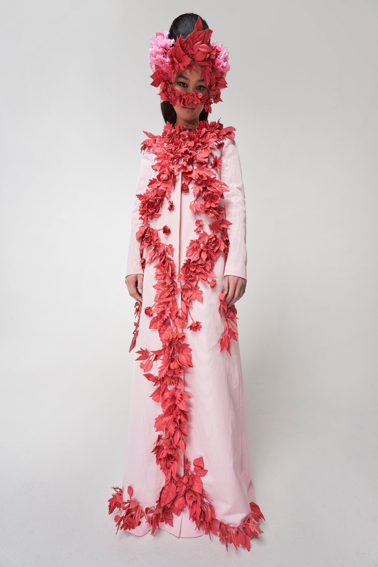 Look 22 de la colección Alta Costura primavera/verano 2021 de Giambattista Valli