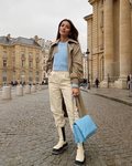 Alexandra Pereira con un look effortless por las calles de París