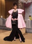 Look 37 (Winnie Harlow) de la colección otoño/invierno 2021/2022 de Moschino