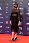 Susana Abaitua con un dos piezas de Chanel en la alfombra roja de los Premios Feroz 2021