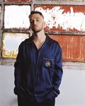 Pijama en azul marino de la colección C. Tangana para Bershka