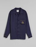 Camisa pijamera satinada de la colección C. Tangana para Bershka