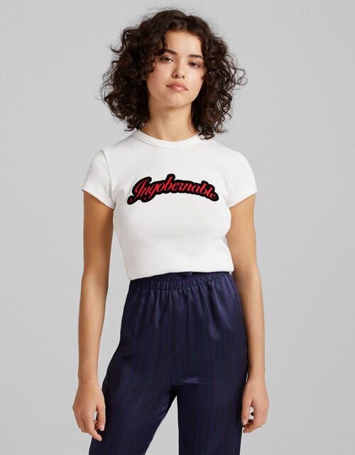 Camiseta 'Ingobernable' de la colección C. Tangana para Bershka