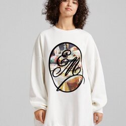 Sudadera con print El Madrileño de la colección diseñada por C. Tangana para Bershka