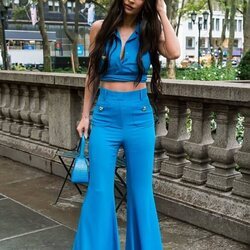 Megan Fox llegando al desfile de Moschino durante la Semana de la Moda de Nueva York primera/verano 2022