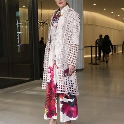 Olivia Palermo en el desfile de Jason Wu en la Semana de la Moda de Nueva York primera/verano 2022