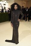 Keke Palmer de Sergio Hudson en la Met Gala 2021