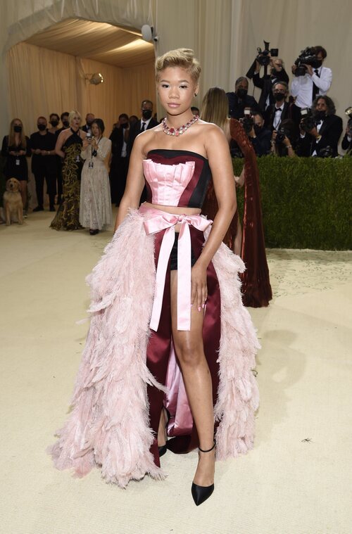 Storm Reid de Prada en la MET Gala 2021