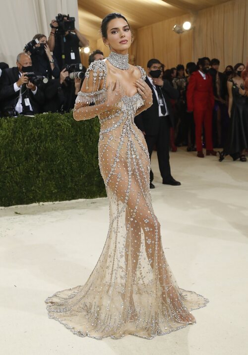 Kendall Jenner de Givechy en la MET Gala 2021