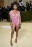 Halle Bailey de Rodarte en la MET Gala 2021