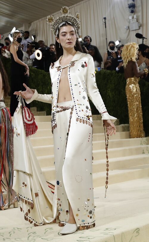 Lorde de Bode en la MET Gala 2021