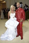 Donatella Versace y Maluma de Versace en la MET Gala 2021