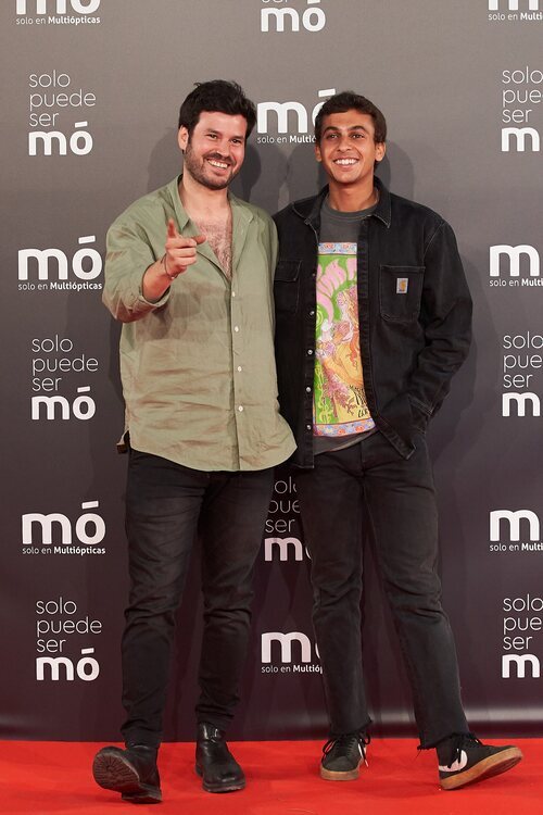 Guillermo Bárcenas y Antón Carreño en la inauguración de la Casa MÓ de Multiópticas