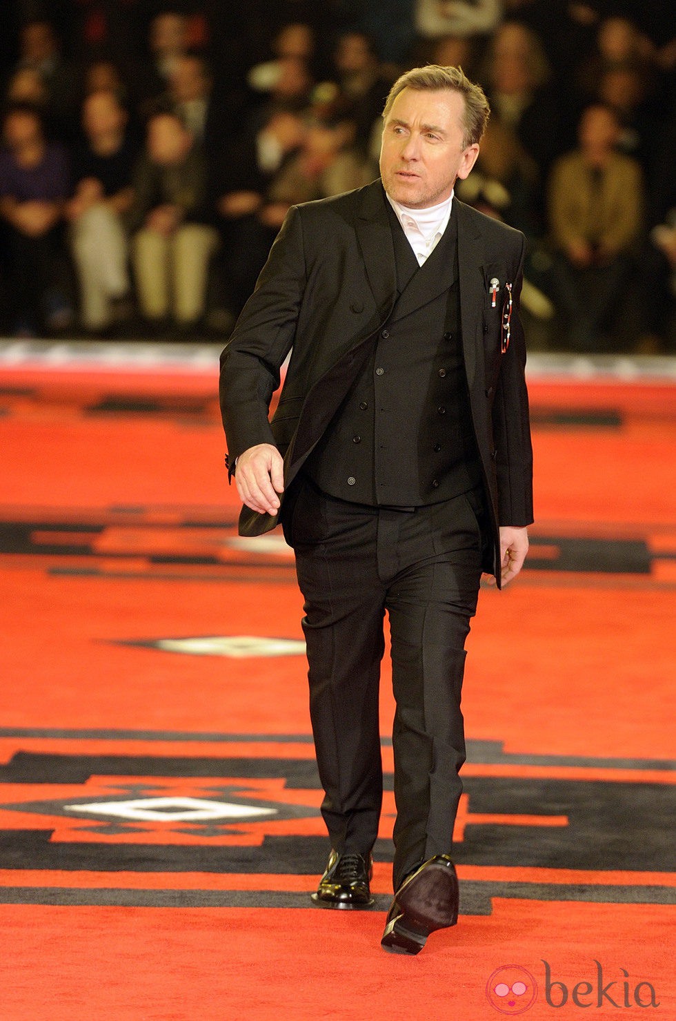 Tim Roth desfila para Prada en la semana de la moda de Milán