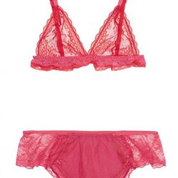 Conjunto de ropa interior de la colección especial de 'San Valentín 2012' de Etam
