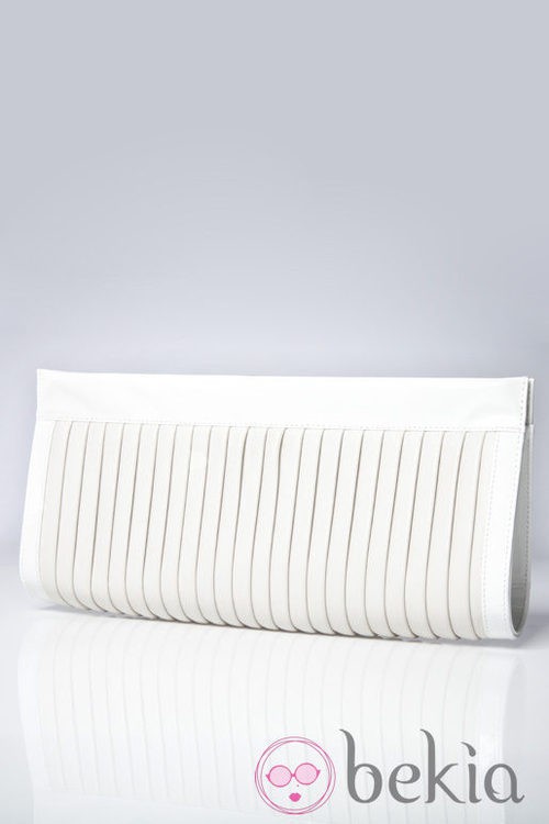 Clutch beige de Caramelo by Antonio Pernas