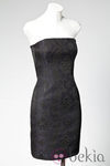 Vestido palabra de honor de Caramelo by Antonio Pernas