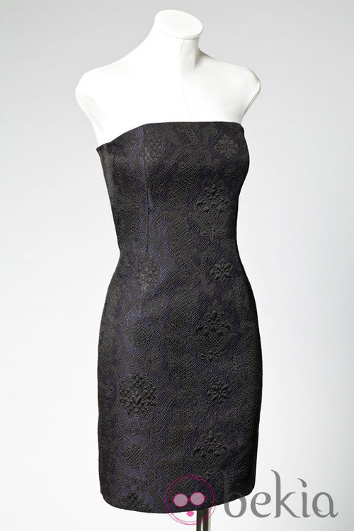Vestido palabra de honor de Caramelo by Antonio Pernas