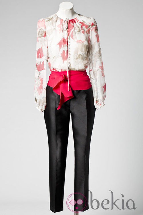 Conjunto de pantalón y blusa de Caramelo by Antonio Pernas